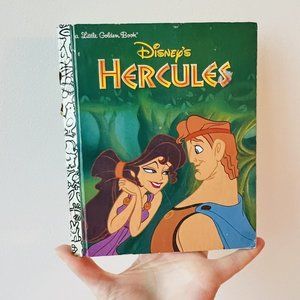 Disney Hercules Little Golden Book First Edition 1997 Greek Myth